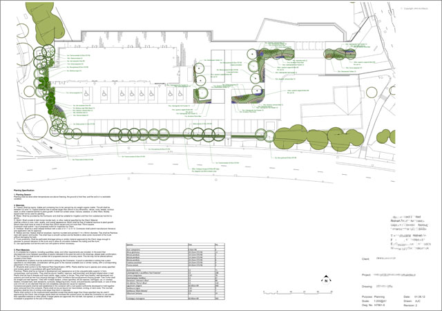 Landscape Planting Plan